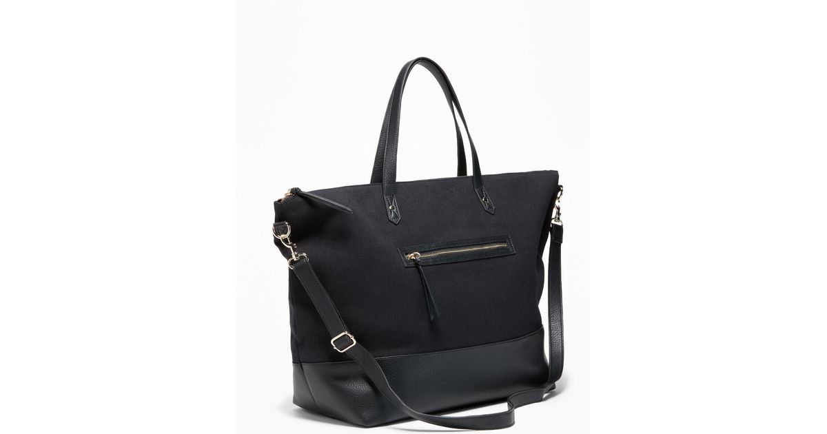 old navy black tote