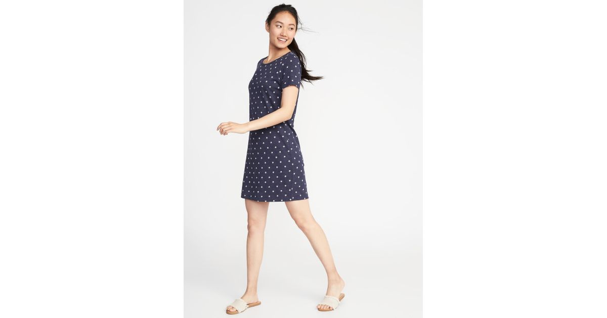 old navy slub knit tee dress