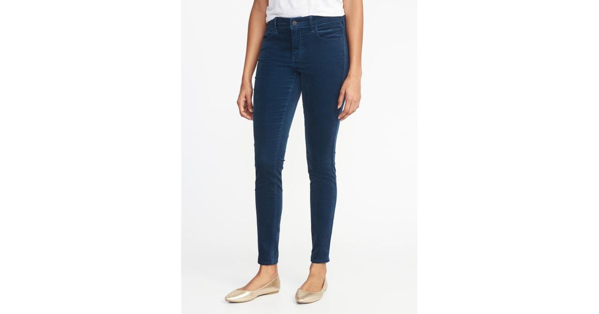 old navy velvet pants