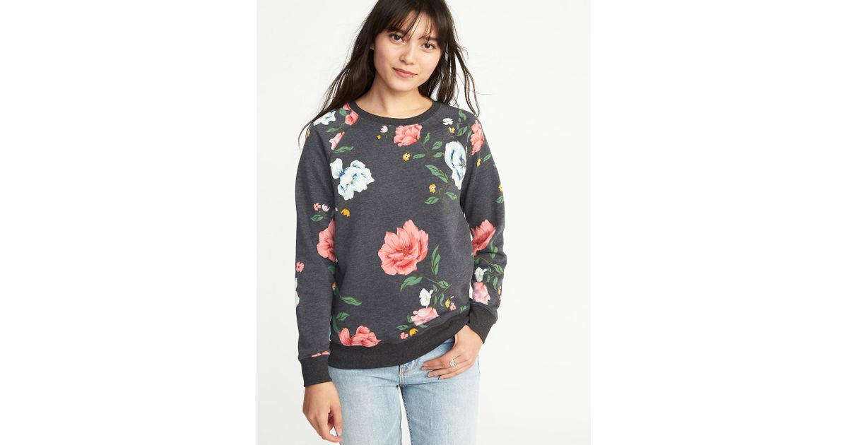 old navy relaxed french terry sweatshirt