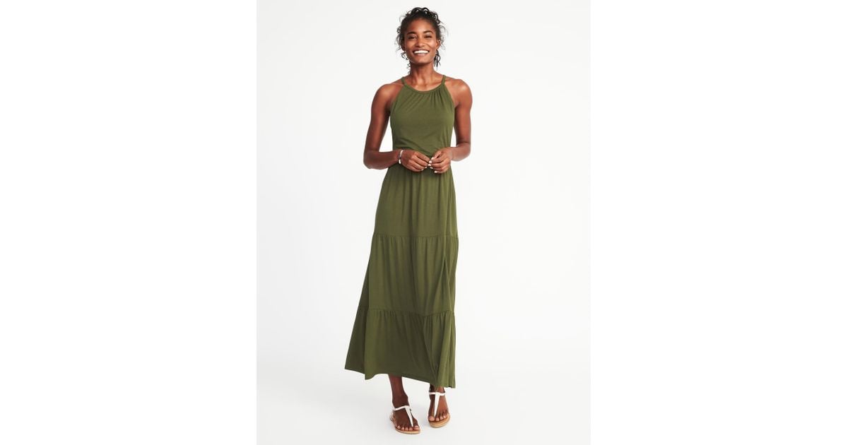 waist defined maxi dress