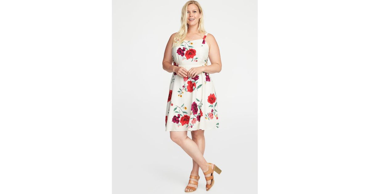plus size white cami dress