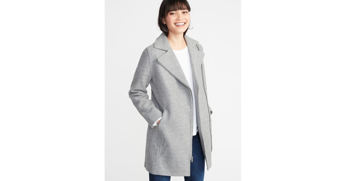 old navy long coat