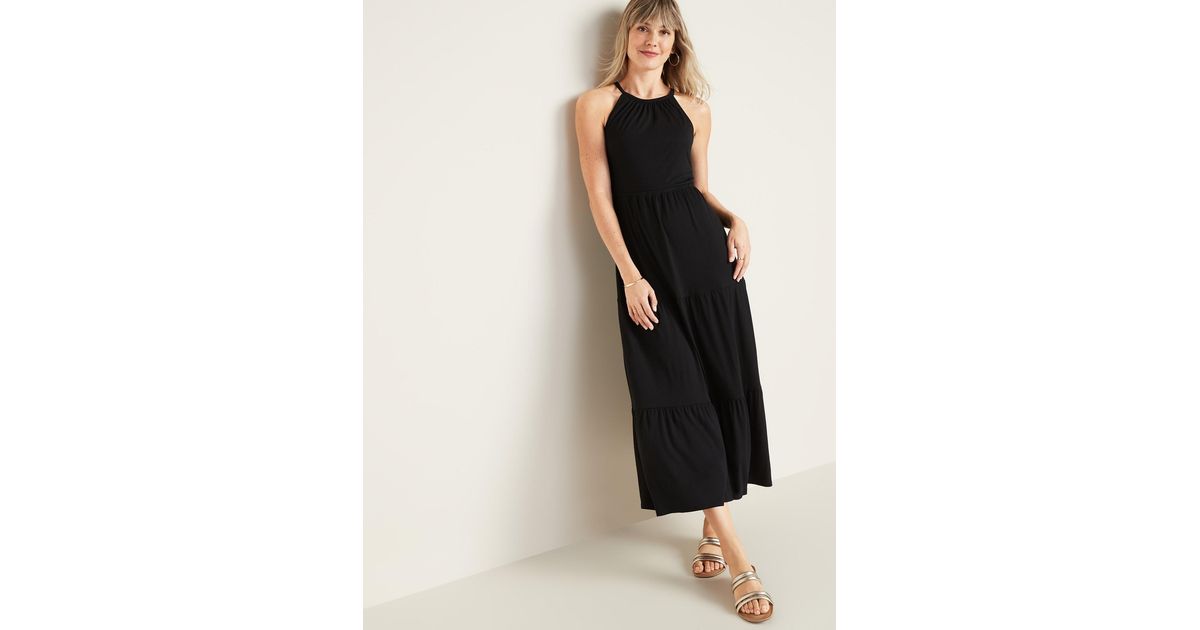 waist defined maxi dress