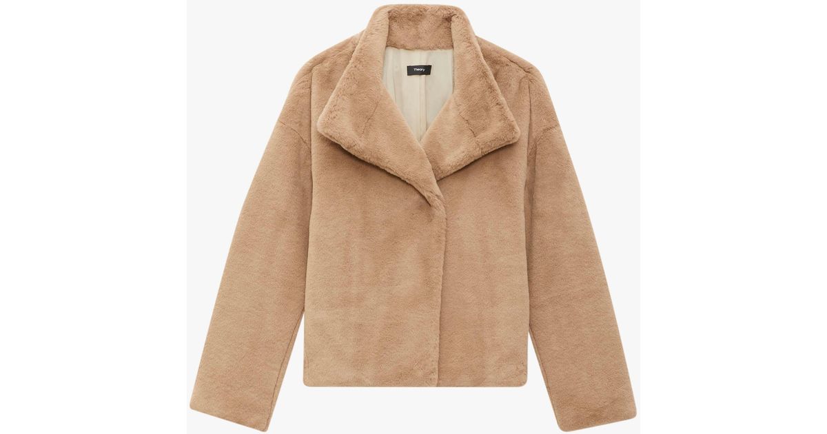 Aspen Offset Faux Fur Jacket 
