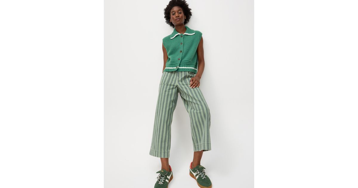 oliver-bonas-Green-Striped- 