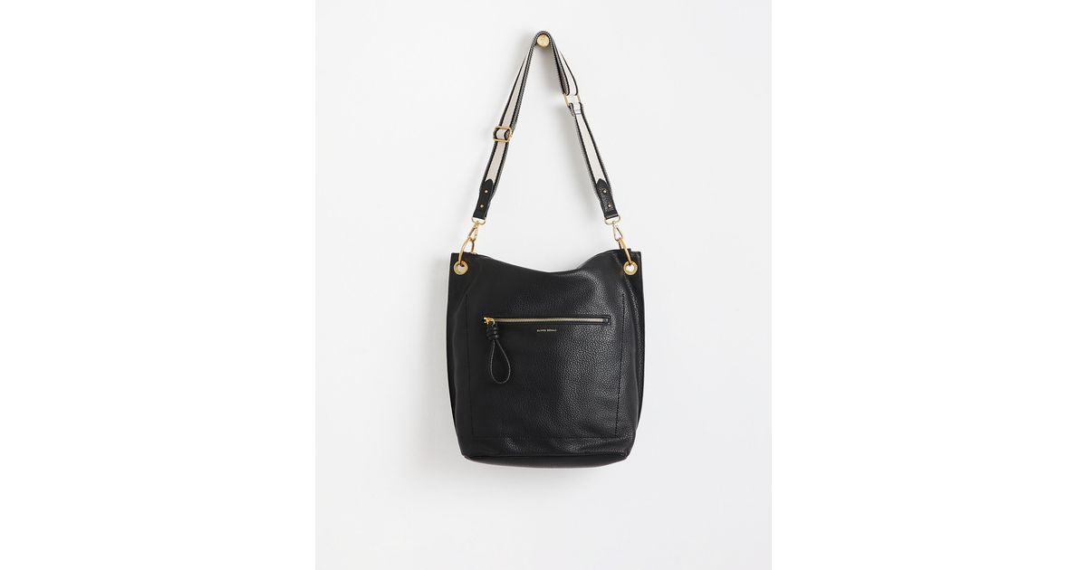 Oliver Bonas Elise Black Shoulder Tote Bag Lyst UK