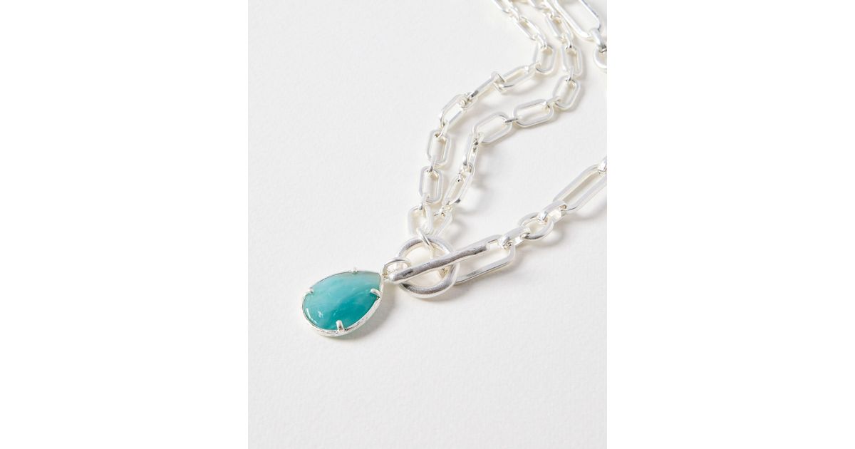 Oliver bonas silver necklace outlet