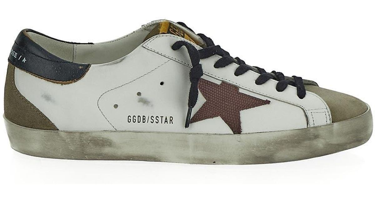 Golden Goose Super-star Classic With Spur in Gray for Men | Lyst
