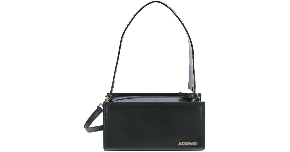 Jacquemus Leather Black Bag Lyst UK