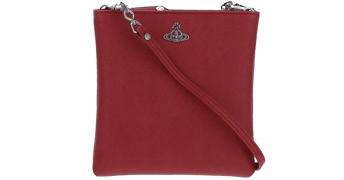 Vivienne Westwood Squire New Square Crossbody Bag in Red Lyst