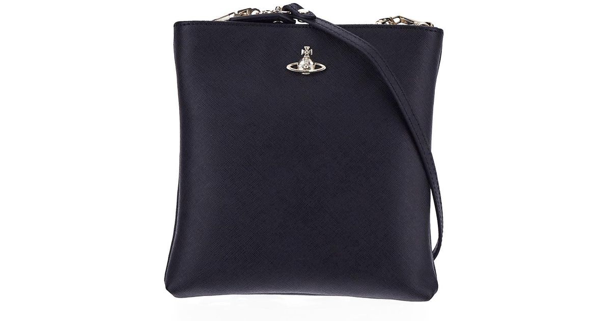 Vivienne Westwood Squire Square Crossbody Bag in Blue Lyst