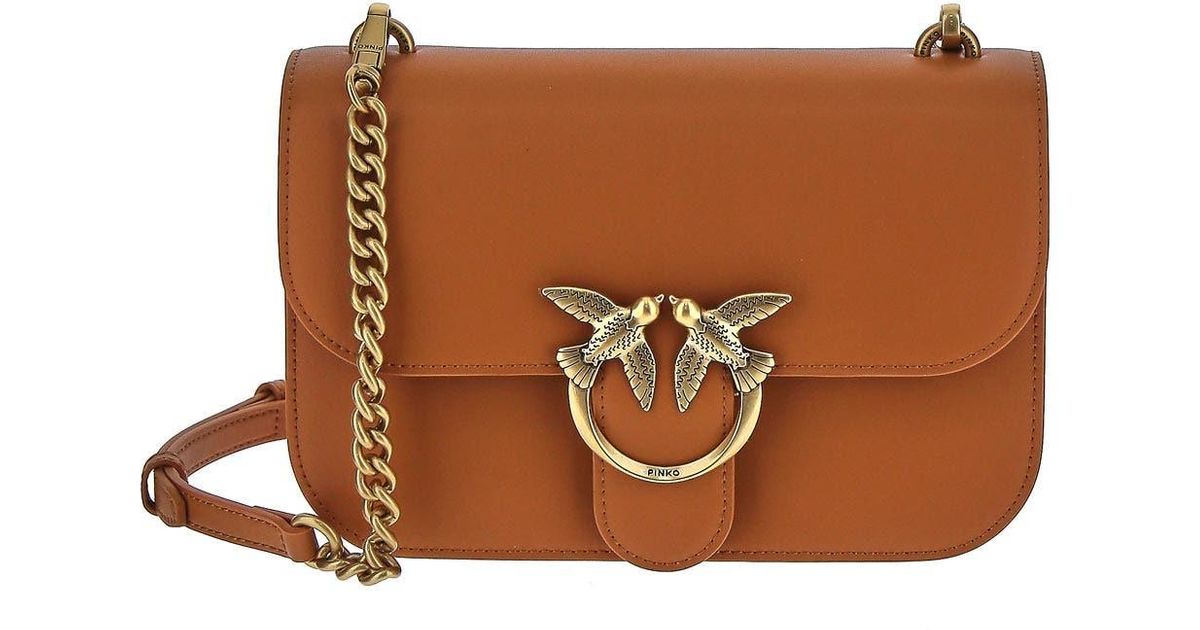 Pinko Love Bag Bell in Brown Lyst UK