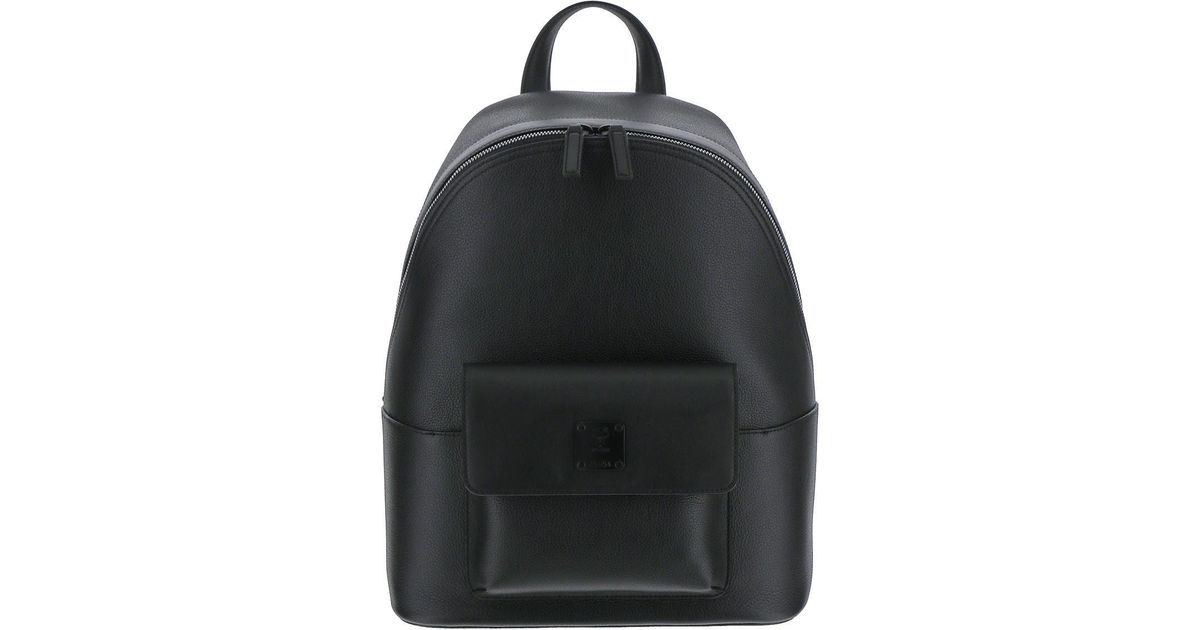 MCM Black Backpack | Lyst