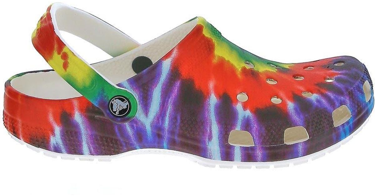 Crocs™ Rubber Classic Tiedye Graphic Clog Lyst UK