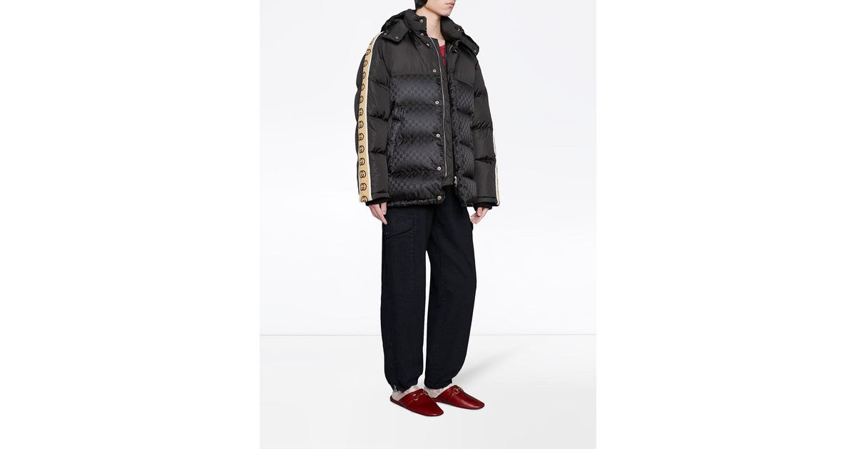 gucci monogram coat