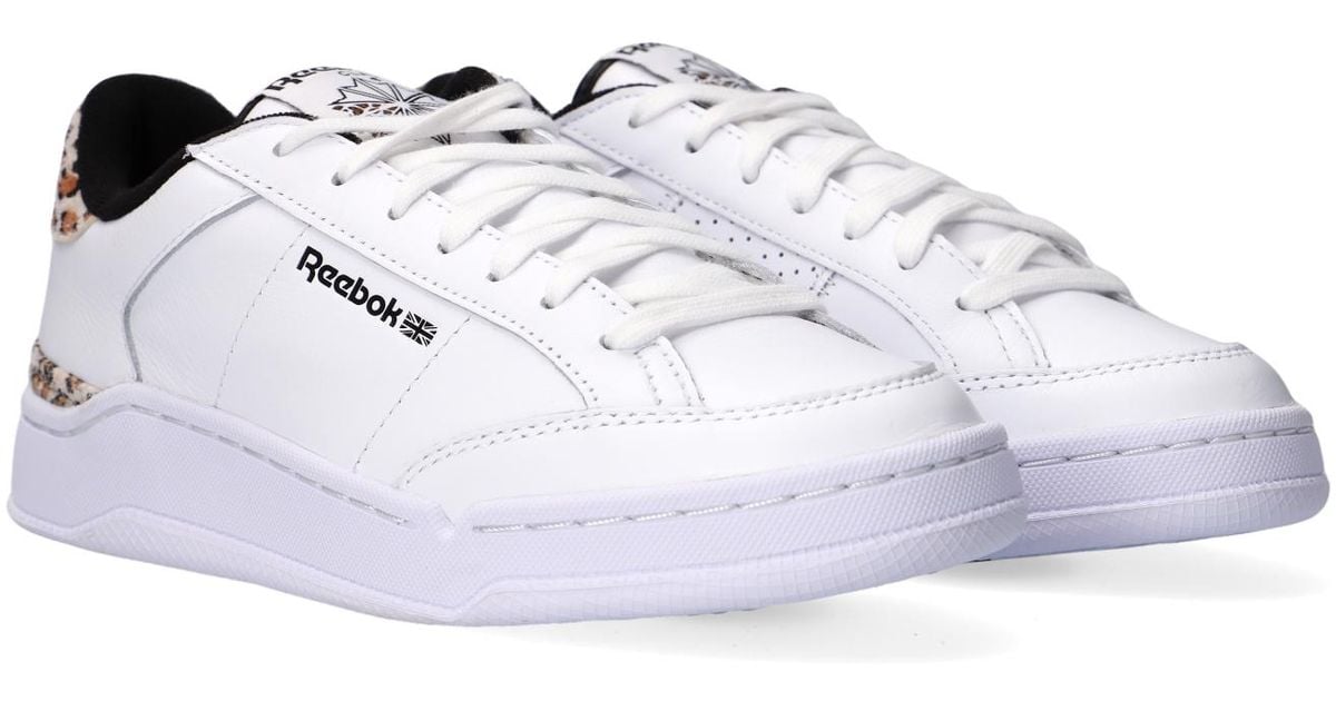 Reebok Witte Lage Sneakers Ad Court Wmn in het Wit - Lyst