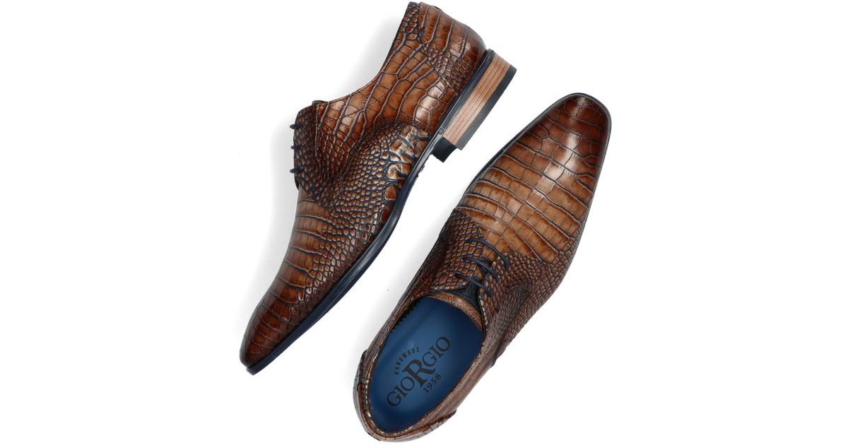 GIORGIO Bruine Nette Schoenen 964156 in het Bruin voor heren - Lyst