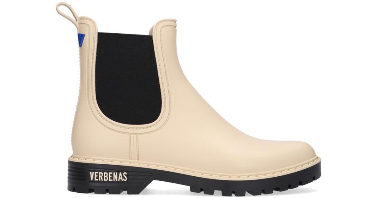 Verbenas Rubber Beige Regenlaarzen Gaudi in het Naturel - Lyst