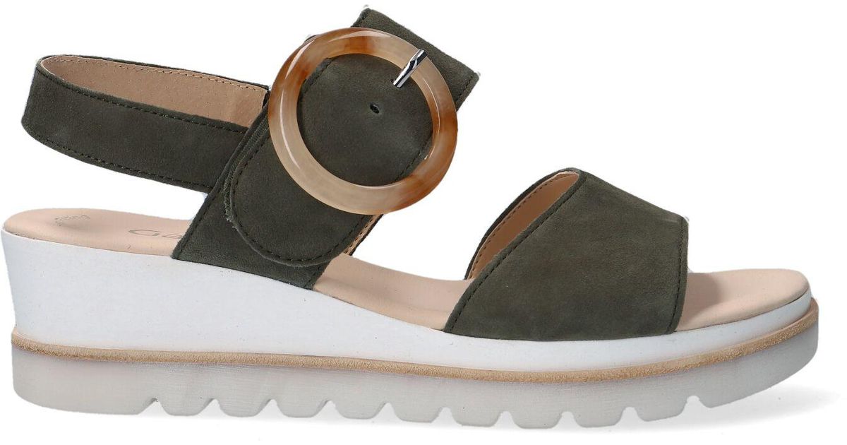Gabor Sandalen 645.1 in het Groen | Lyst BE