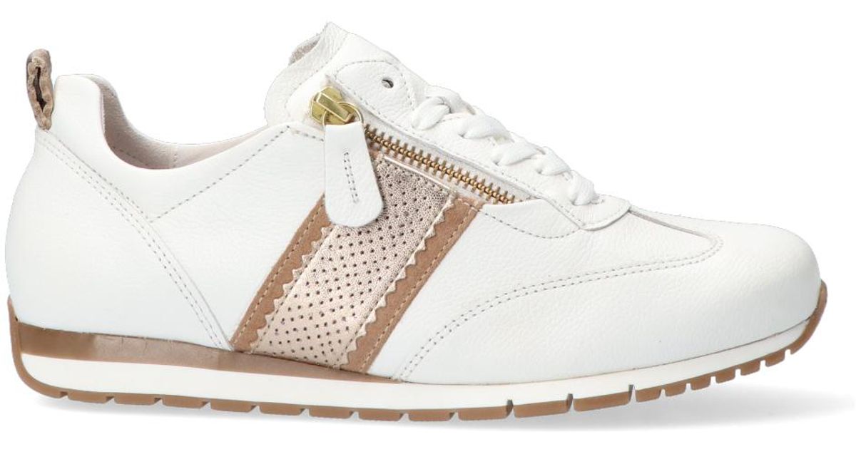 Gabor Witte Lage Sneakers 338 in het Wit - Lyst
