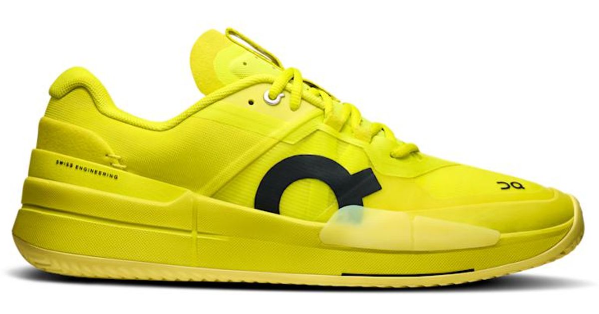 On Shoes The Roger Pro 2 Clay in Yellow for Men | Lyst UK