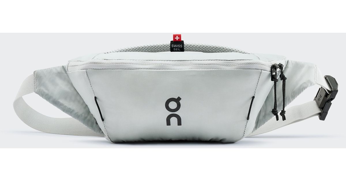 On Shoes Waist Pack 2L Lite in White | Lyst UK
