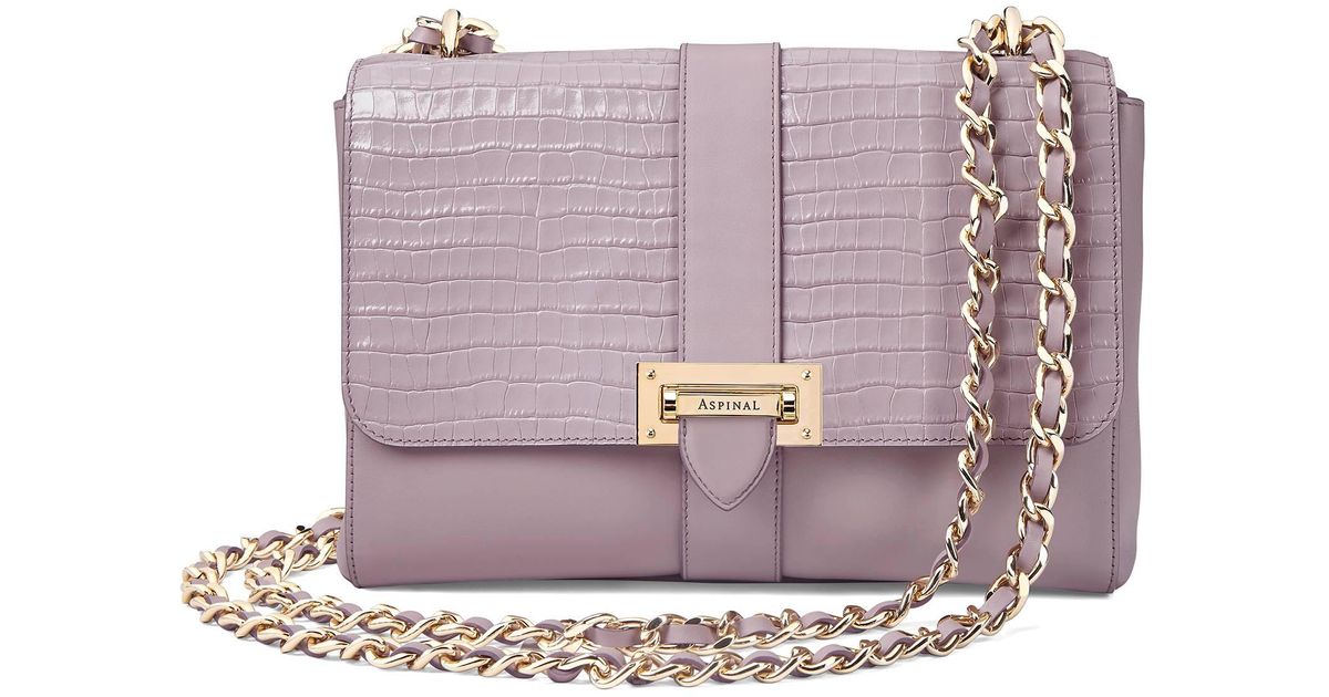 lilac head bag