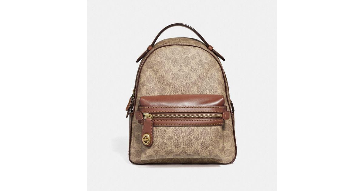 COACH Campus Backpack 23 In Signature Canvas - Lyst