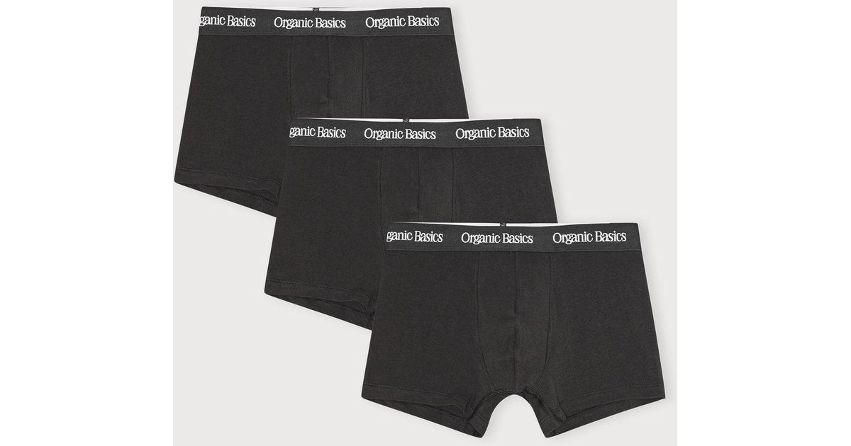 Organic Basics Core Trunks 9-Pack in Black for Men | Lyst