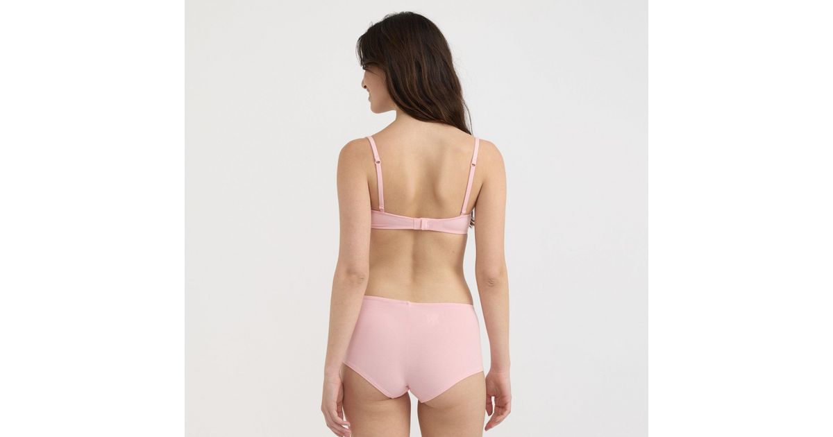 Organic Basics Core Icon Shorty in Pink | Lyst