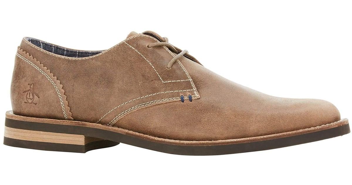 Original Penguin Wade Oxford in Brown 