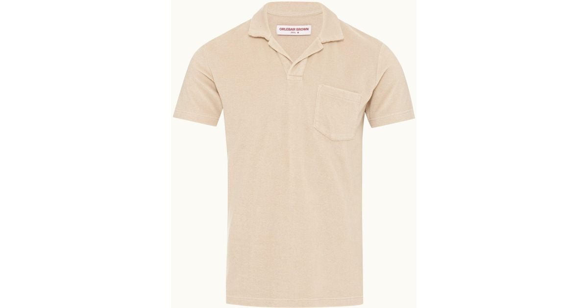 Orlebar Brown Terry Towelling in Natural for Men | Lyst