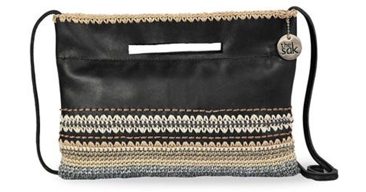 The Sak Back To Bali Convertible Crossbody Black Seminyak Lyst