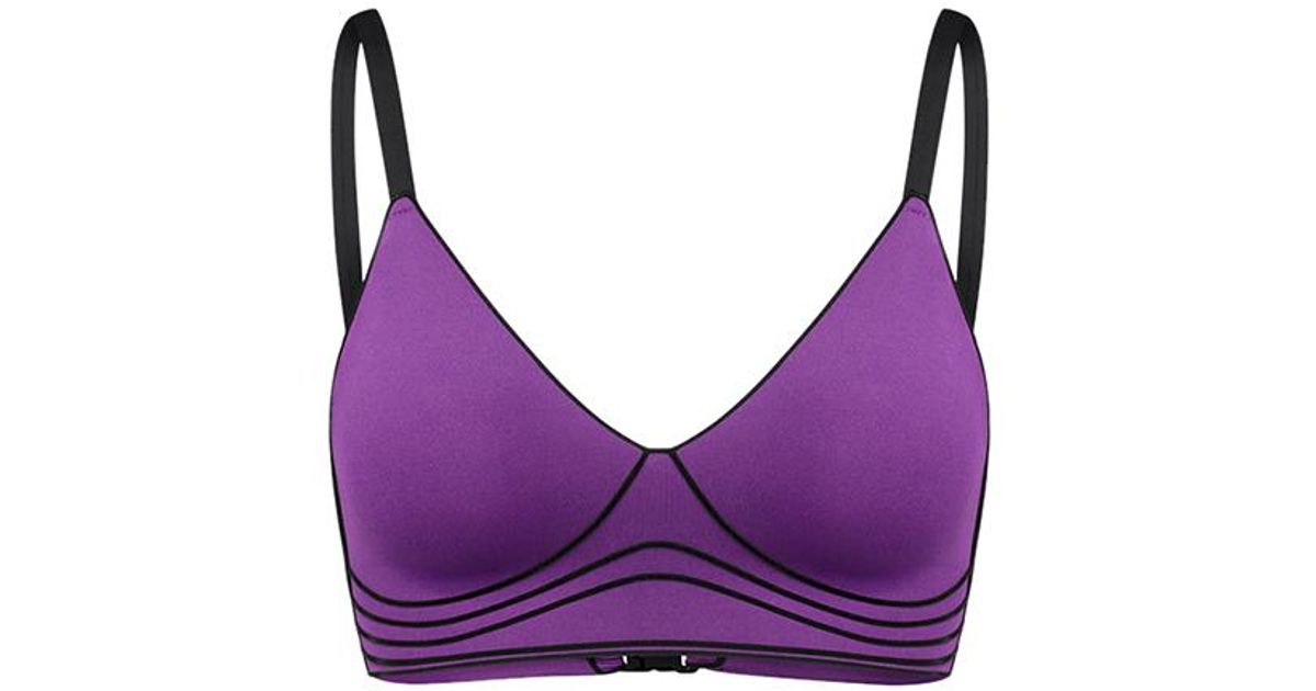 Wolford Cara Beach Triangle Amethyst in Purple Lyst