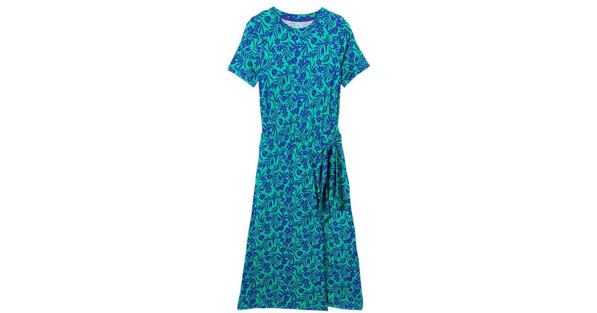 Boden Amanda Jersey Midi Dress Gst in Blue | Lyst