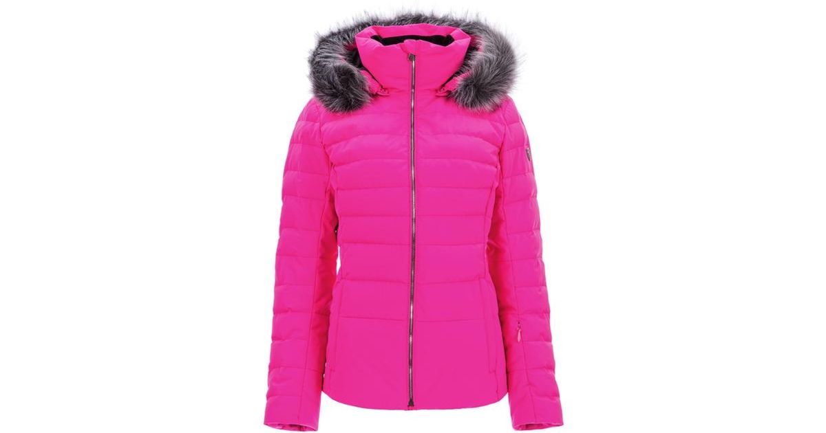 Fera Julia Parka - Faux Hot Pink | Lyst