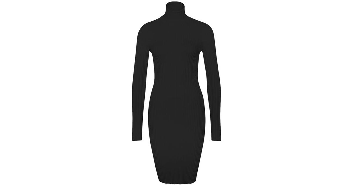 Wolford Merino Rib Dress Black | Lyst