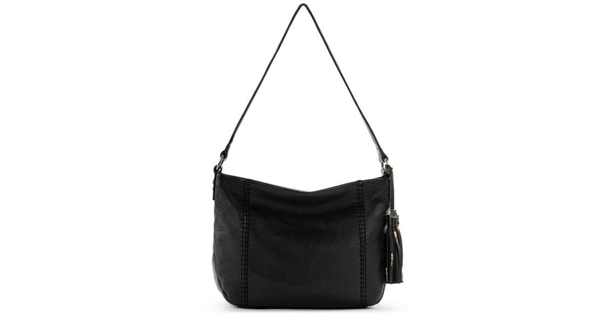 The Sak Melrose Leather Hobo Black Lyst
