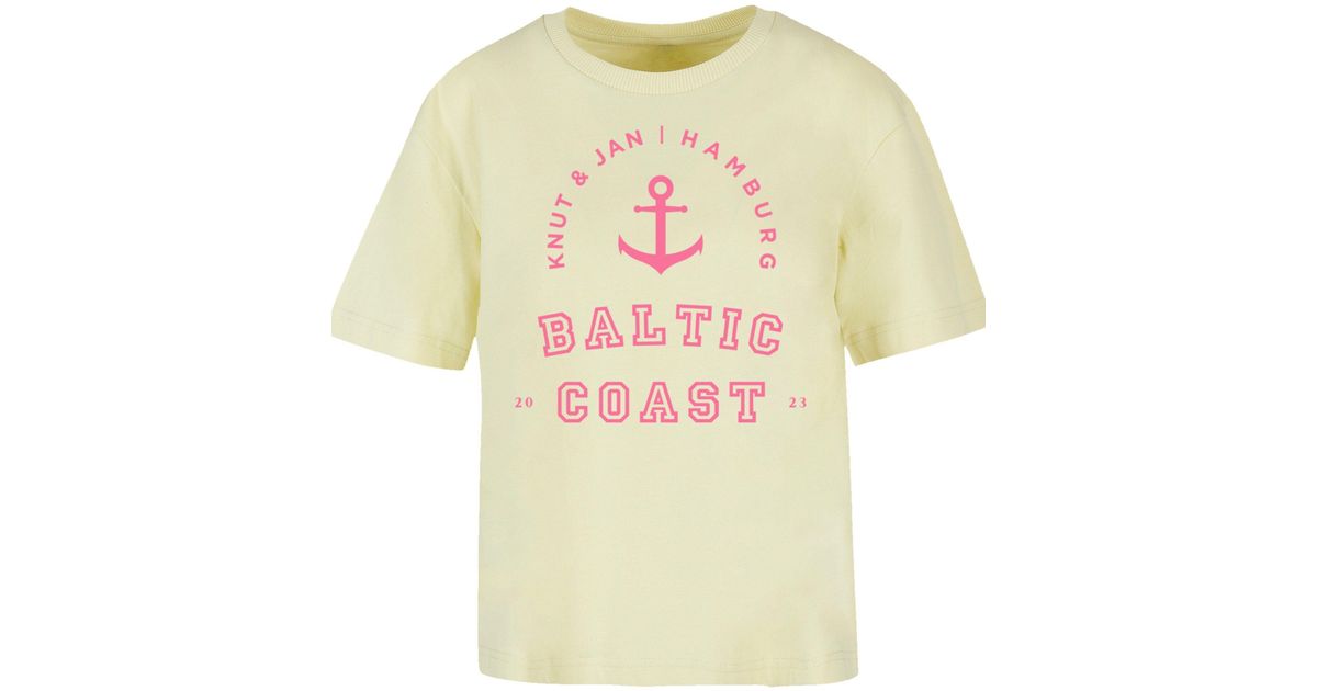Lyst Keine | Ostsee Küste DE Gelb in T-Shirt F4NT4STIC Angabe