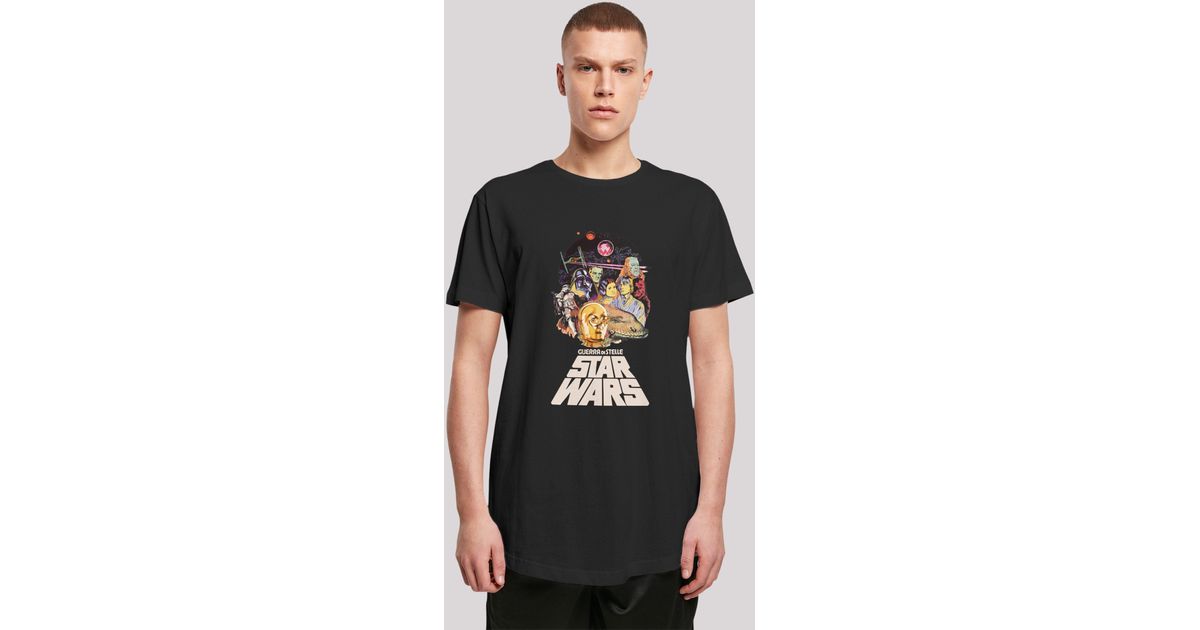 F4NT4STIC Shirt Star Wars Guerra Di Stelle Premium Qualität in Schwarz für  Herren | Lyst DE