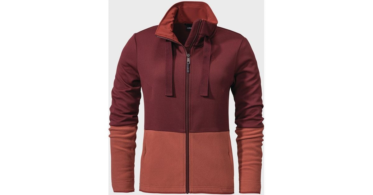 Schoffel Fleecejacke Fleece Jacket Pelham L in Rot | Lyst DE