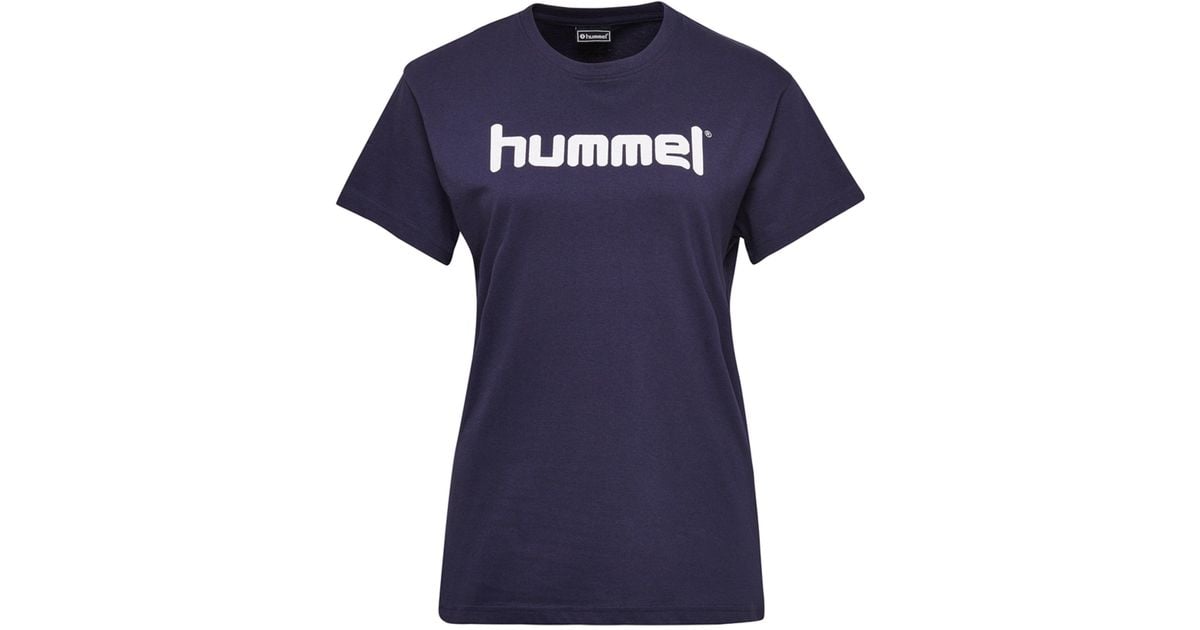 Hummel T-Shirt (1-tlg) Plain/ohne Details in Blau | Lyst DE