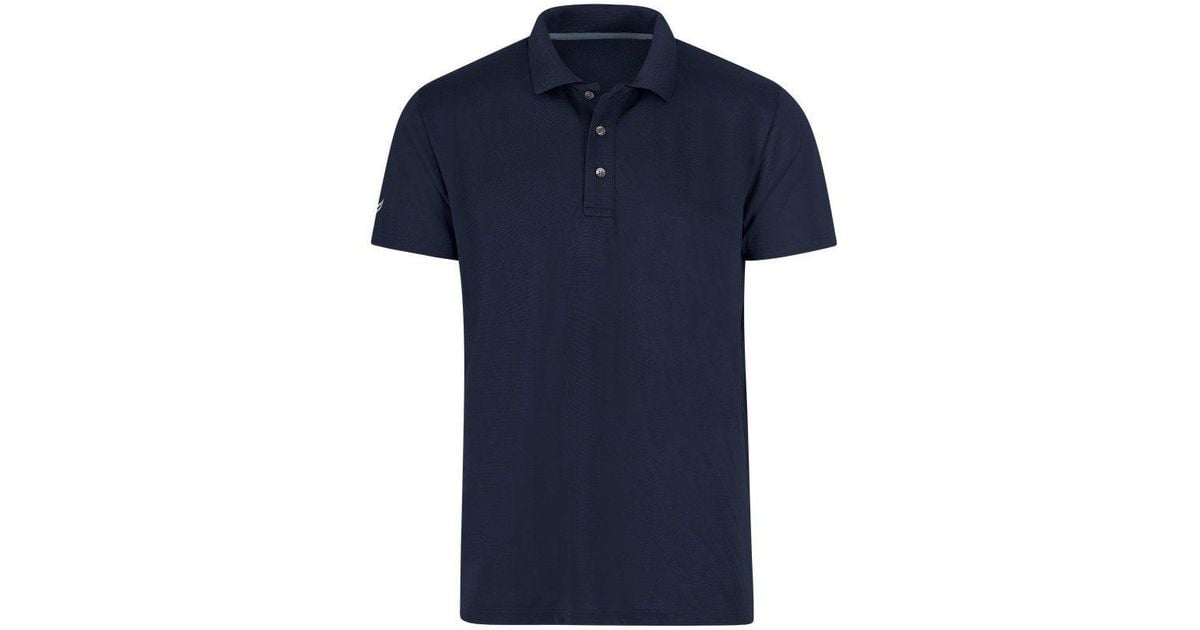 Trigema Poloshirt aus Polyester mit Knopfleiste in Blau für Herren | Lyst DE