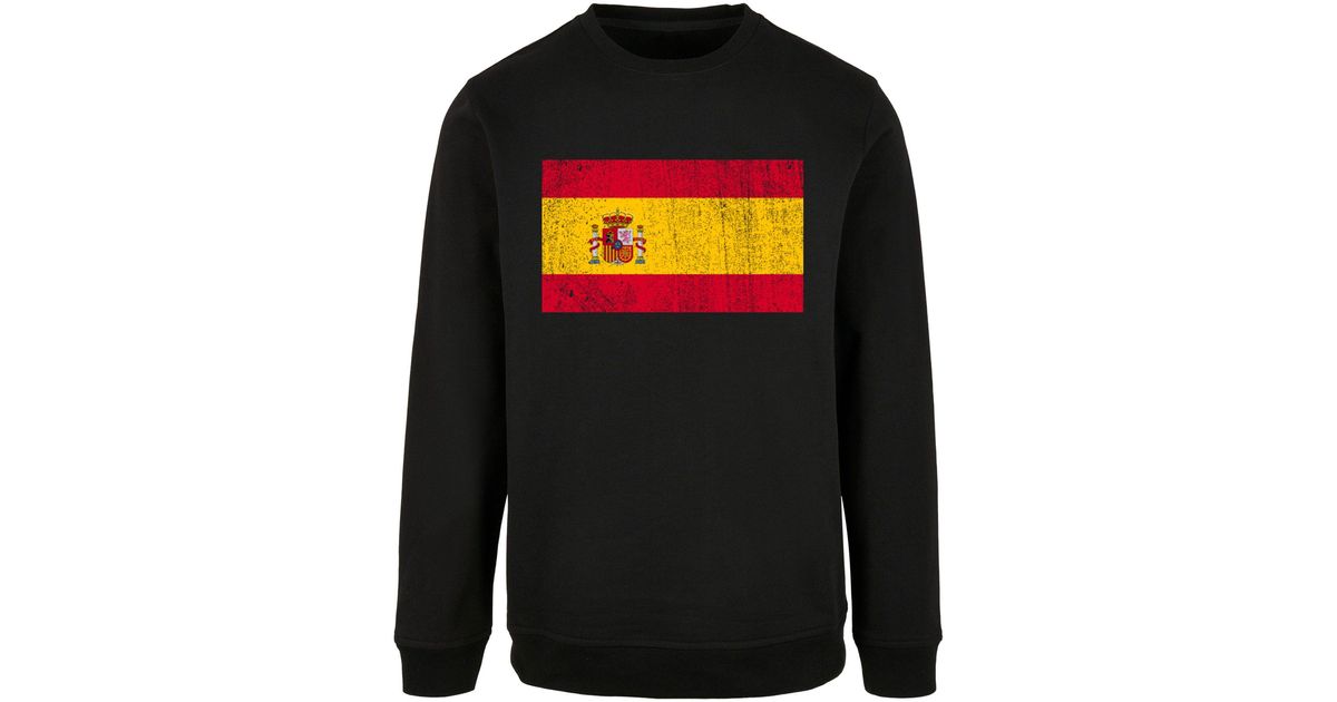 F4NT4STIC Kapuzenpullover Spain Spanien Flagge distressed Keine Angabe in  Schwarz für Herren | Lyst DE
