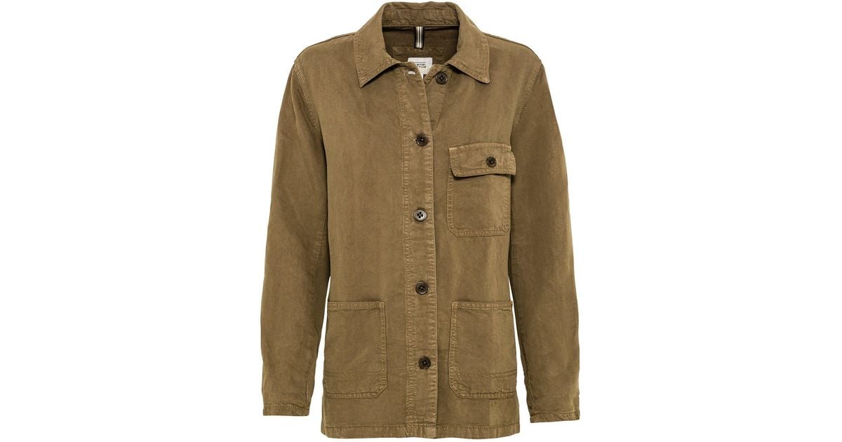 Camel Active Sommerjacke aus einem Lyocell-Leinen-Mix in Grün | Lyst DE