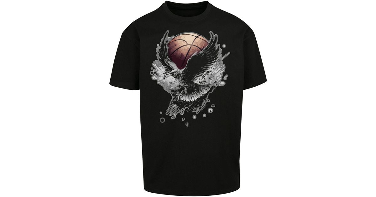 in Basketball Herren Angabe F4NT4STIC Adler Schwarz Lyst T-Shirt für DE | Keine