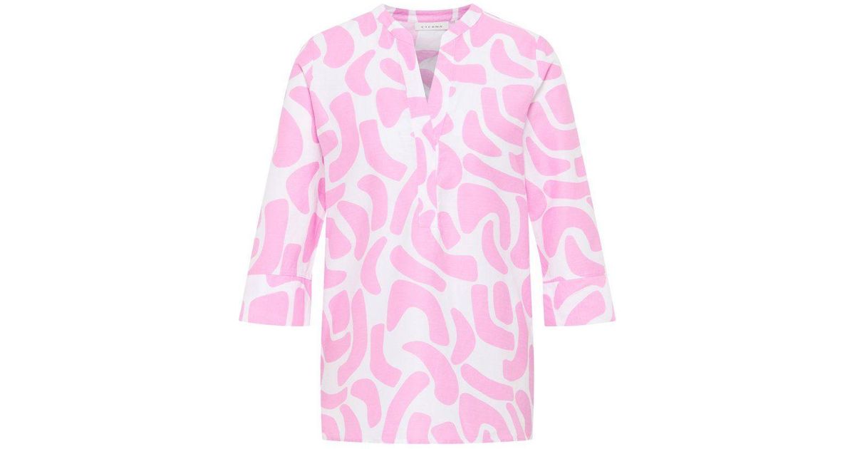 Eterna Schlupfbluse Bluse 7946 R985 in Pink | Lyst DE | Schlupfblusen