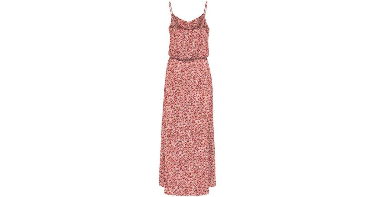 ONLY Sommerkleid ONLNOVA LIFE STRAP MAXI DRESS AOP in Pink | Lyst DE