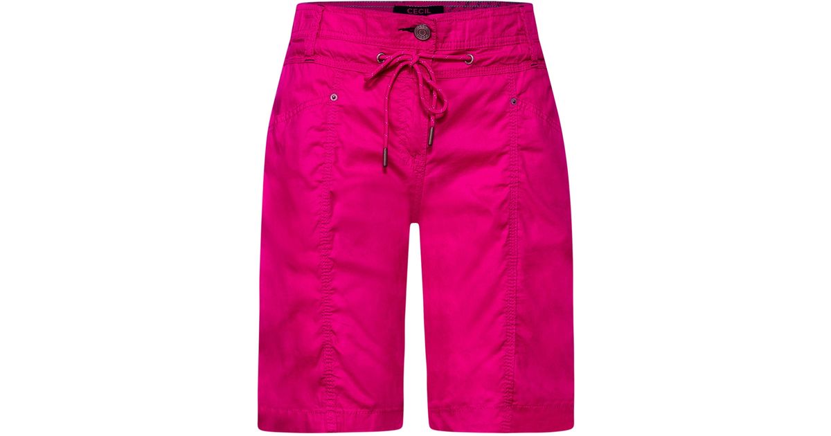 Cecil Shorts in Pink | Lyst DE